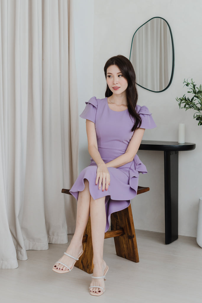 ash purple dress Kim Dress Ash Purple