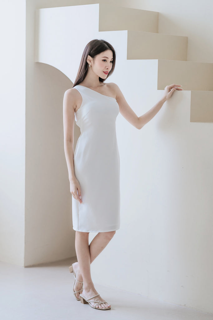 Monroe Padded Cut Out Toga Dress
