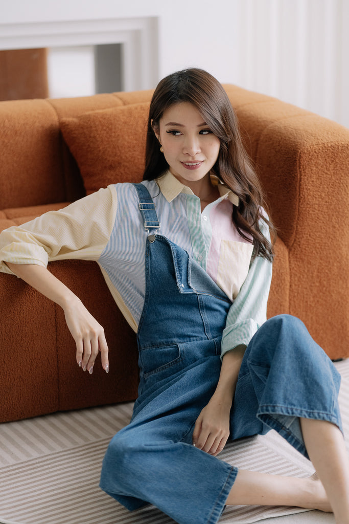 Dhilriba Colourblock Stripes Shirt - XS/S/M/L/XL