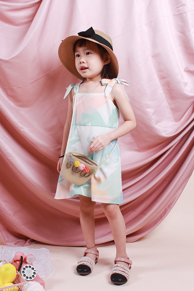 Chance Kids Tie Strap Dress - [12M/18M/2Y/3Y/4Y/5Y/6Y]