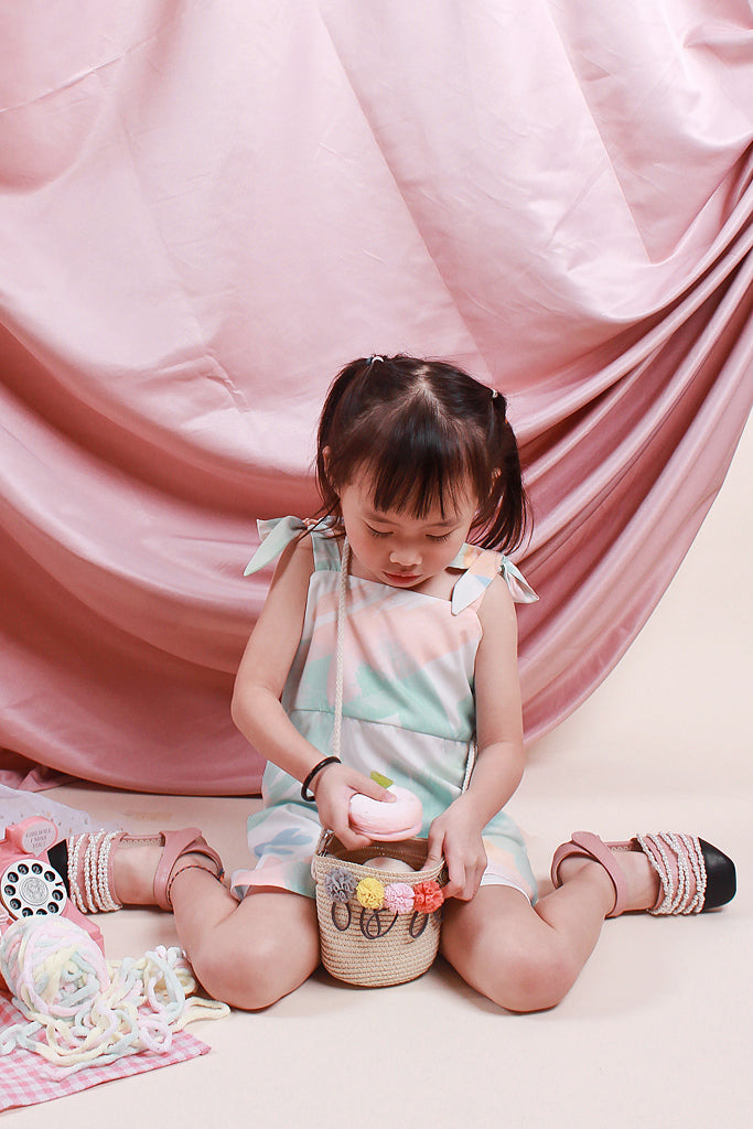 Chance Kids Tie Strap Dress - [12M/18M/2Y/3Y/4Y/5Y/6Y]